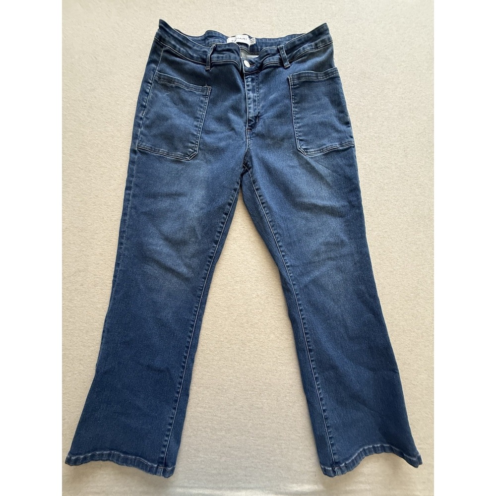 TAHARI Woman's Blue Jeans 16/33